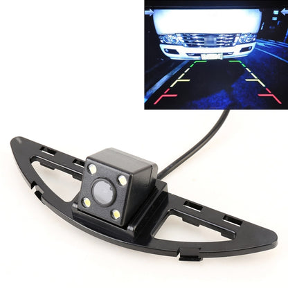 656x492 Effective Pixel HD Waterproof 4 LED Night Vision Wide Angle Car Rear View Backup Reverse Camera for Honda City 2014 - Rear View Cameras by buy2fix | Online Shopping UK | buy2fix