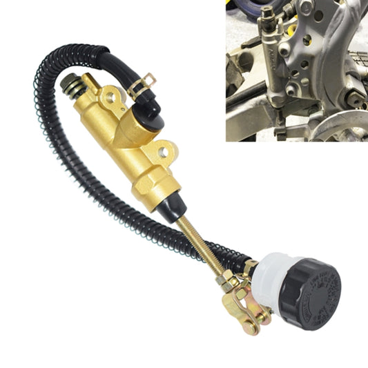 Motorcycles Rear Brake Master Cylinder Pump for Honda Sportrax 400 TRX400EX 1999-2008 (Gold) - Motorbike Brakes by buy2fix | Online Shopping UK | buy2fix