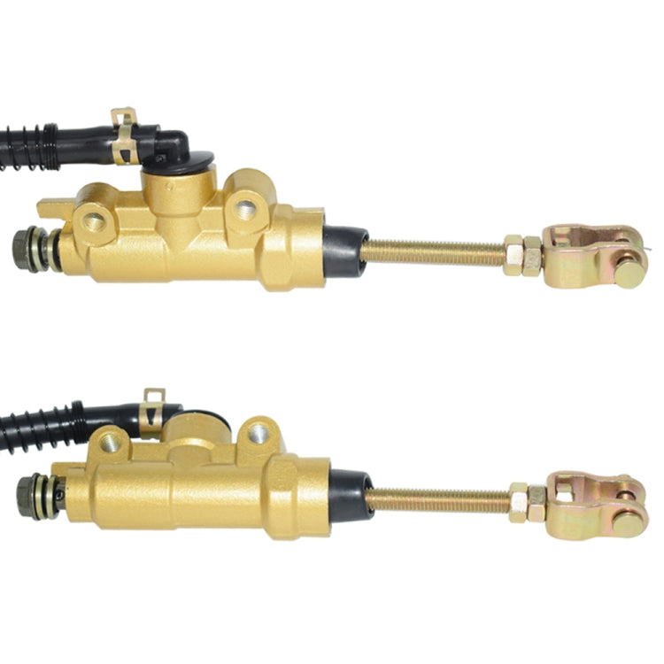 Motorcycles Rear Brake Master Cylinder Pump for Honda Sportrax 400 TRX400EX 1999-2008 (Gold) - Motorbike Brakes by buy2fix | Online Shopping UK | buy2fix