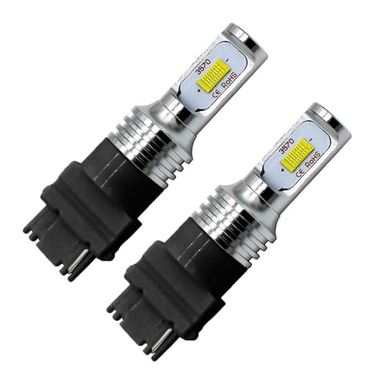 2 PCS 3156 72W 1000LM 6000-6500K Car Auto Turn Backup LED Bulbs Reversing Lights, DC 12-24V (Ice Blue Light) - Arrow Turn Lights by buy2fix | Online Shopping UK | buy2fix