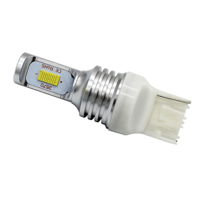 2 PCS T20/7440 72W 1000LM 6000-6500K Bright White Light Car Turn Backup LED Bulbs Reversing Lights, DC 12-24V (Yellow Light) - Arrow Turn Lights by buy2fix | Online Shopping UK | buy2fix