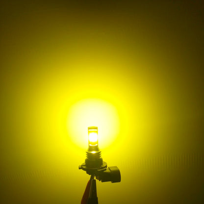 2 PCS 9006 HB4 72W 1000LM 6000-6500K Super Bright White Light Car Fog LED Bulbs, DC 12-24V(Yellow Light) - Fog / Driving Lights by buy2fix | Online Shopping UK | buy2fix