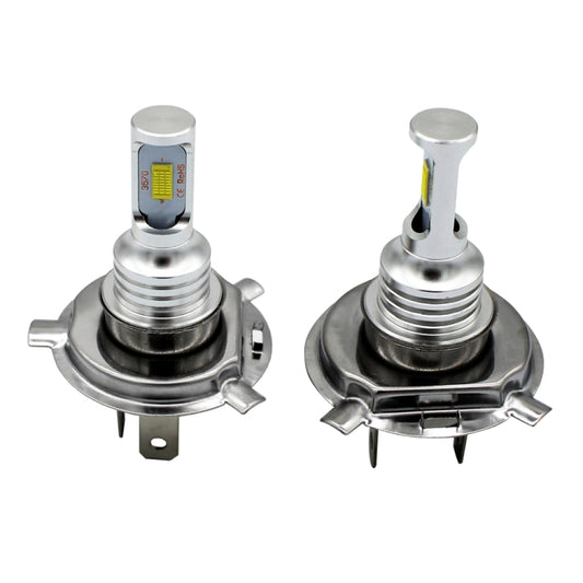 2 PCS H4 72W 1000LM 6000-6500K Super Bright White Light Car Fog LED Bulbs, DC 12-24V (White Light) - Fog / Driving Lights by buy2fix | Online Shopping UK | buy2fix