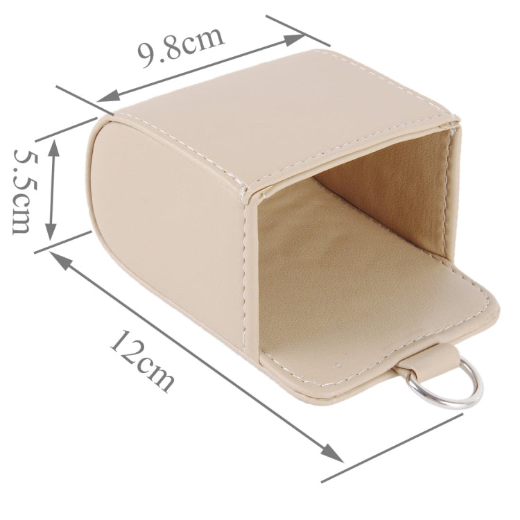Car Air Vent Mobile Cellphone Pocket Bag Pouch Box Storage Organizer Carrying Case(Khaki) by buy2fix
