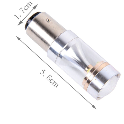2 PCS 1157/BAY15D 30W 350 LM 6000K White Light 6 LED Canbus Car Brake Light Bulb, DC 12V - Brake Lights by buy2fix | Online Shopping UK | buy2fix