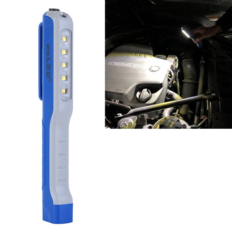 EXLED Portable Camping Flashlight Hook Tent Lamp with Magnet Handheld Car Repair Usb Flashlight by buy2fix