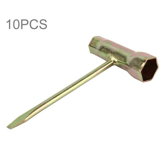 10 PCS Chainsaw T Wrench Socket Spark Plug Wrench Handle Wrench Spark Plug Car Tire Welding Tire Removal Tool for Chainsaw Saw - Tire Repair & Installation Tools by buy2fix | Online Shopping UK | buy2fix