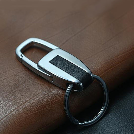 Single Ring Metal Leather Key Chain Metal Car Key Ring Multi-functional Tool Key Holder Key Chains Rings Holder For Car Key Rings by buy2fix