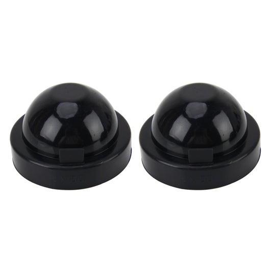 2 PCS K100 Universal Car LED Headlight HID Xenon Lamp Silicone Dust Cover Seal Caps Car Dust Cover Waterproof Dustproof Sealing Headlamp Cover for Car Retrofit, Inner Diameter: 10cm - Car Light Accessories by buy2fix | Online Shopping UK | buy2fix