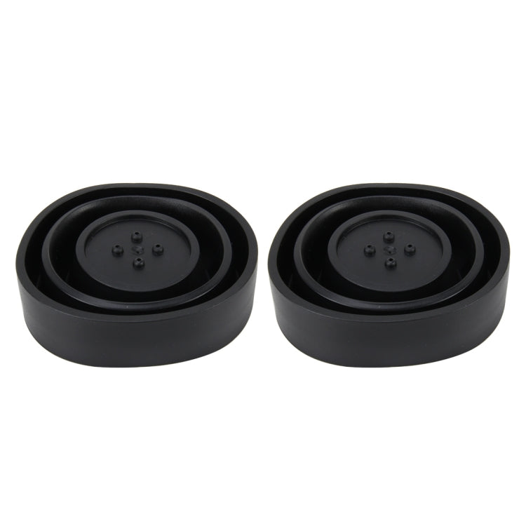 2 PCS Universal Car LED Headlight HID Xenon Lamp Silicone Dust Cover Seal Caps LED Headlight Seal Dust Seal Cover Dust Cover - Car Light Accessories by buy2fix | Online Shopping UK | buy2fix