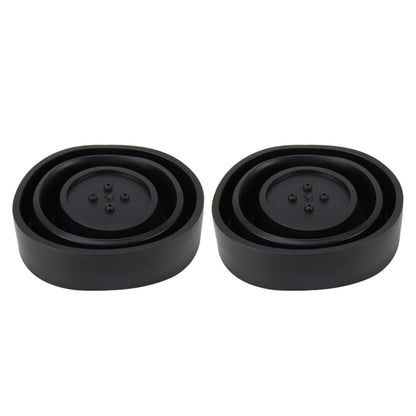2 PCS Universal Car LED Headlight HID Xenon Lamp Silicone Dust Cover Seal Caps LED Headlight Seal Dust Seal Cover Dust Cover - Car Light Accessories by buy2fix | Online Shopping UK | buy2fix