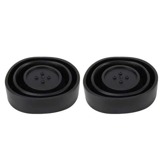 2 PCS Universal Car LED Headlight HID Xenon Lamp Silicone Dust Cover Seal Caps LED Headlight Seal Dust Seal Cover Dust Cover - Car Light Accessories by buy2fix | Online Shopping UK | buy2fix