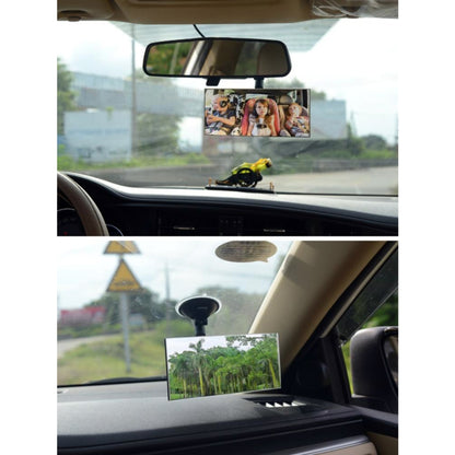 360 Degree Car Adjustable Interior Windshield Rectangular Blind Spot Mirror with Suck Cup Holder - Interior Mirrors by buy2fix | Online Shopping UK | buy2fix