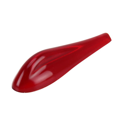 6 PCS Universal Resin Rear Spoiler Car Auto Rear Spoiler Exterior Rear Spoiler Kit Car Crash Strip Spoiler Routed Board Mute Rectifier Noise Reduction Spoiler(Red) by buy2fix