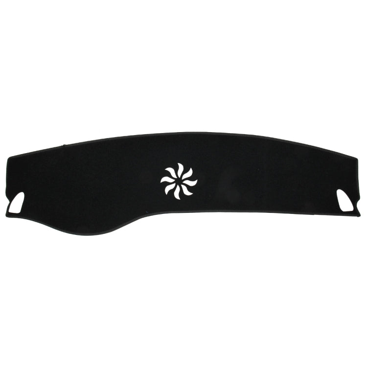 Left-hand Drive Car Dashboard Instrument Panel Sunscreen Car Mats Hood Cover for Mercedes-Benz C-Class 2015-2018 (Please note the model and year)(Black) by buy2fix