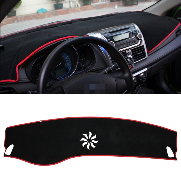 Left-hand Drive Car Dashboard Instrument Panel Sunscreen Car Mats Hood Cover for Mercedes-Benz C-Class 2015-2018 (Please note the model and year)(Red) by buy2fix