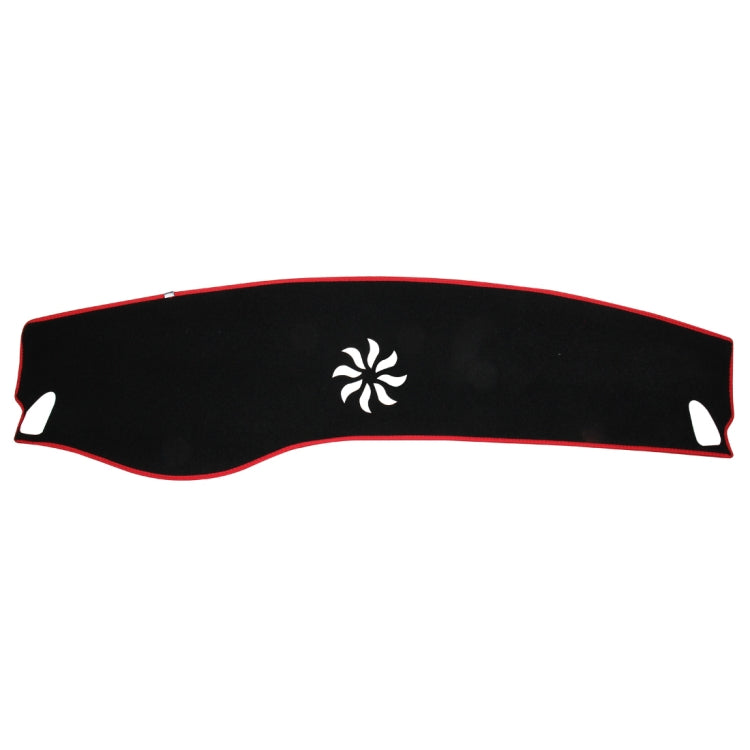 Left-hand Drive Car Dashboard Instrument Panel Sunscreen Car Mats Hood Cover for Mercedes-Benz C-Class 2015-2018 (Please note the model and year)(Red) by buy2fix