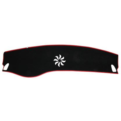 Left-hand Drive Car Dashboard Instrument Panel Sunscreen Car Mats Hood Cover for Mercedes-Benz C-Class 2015-2018 (Please note the model and year)(Red) by buy2fix