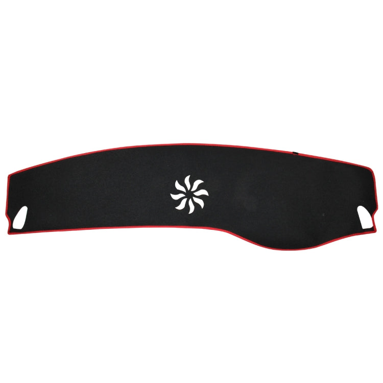 Left-hand Drive Car Dashboard Instrument Panel Sunscreen Car Mats Hood Cover for Mercedes-Benz C-Class 2015-2018 (Please note the model and year)(Red) by buy2fix