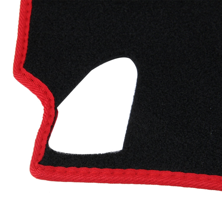 Left-hand Drive Car Dashboard Instrument Panel Sunscreen Car Mats Hood Cover for Mercedes-Benz C-Class 2015-2018 (Please note the model and year)(Red) by buy2fix