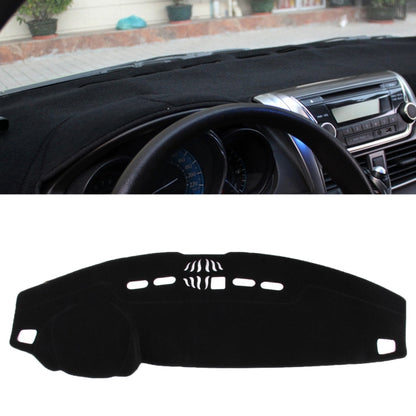 Left-hand Drive Car Light Pad Instrument Panel Sunscreen Hood Mats Cover for Land Rover Discovery 4/3 (Please Note Model and Year)(Black) - Sound & Heat Insulation Cotton by buy2fix | Online Shopping UK | buy2fix