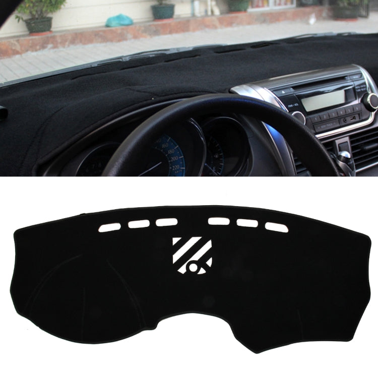 Left-hand Drive Dark Mat Car Dashboard Cover Car Light Pad Instrument Panel Sunscreen Car Mats for Cadillac (Please note the model and year)(Black) by buy2fix