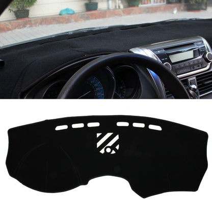 Left-hand Drive Dark Mat Car Dashboard Cover Car Light Pad Instrument Panel Sunscreen Car Mats for Cadillac (Please note the model and year)(Black) by buy2fix