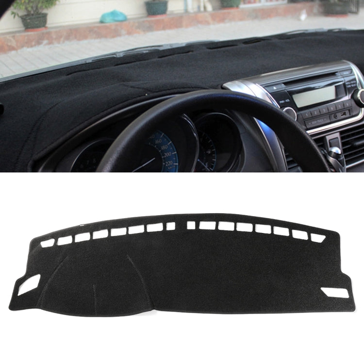 Left-hand Drive Dark Mat Car Dashboard Cover Car Light Pad Instrument Panel Sunscreen Car Mats for Volkswagen Lavida 2018~2019 Year (Please note the model and year)(Black) by buy2fix