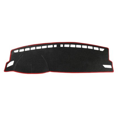 Left-hand Drive Dark Mat Car Dashboard Cover Car Light Pad Instrument Panel Sunscreen Car Mats for Volkswagen Lavida 2018~2019 Year (Please note the model and year)(Red) by buy2fix