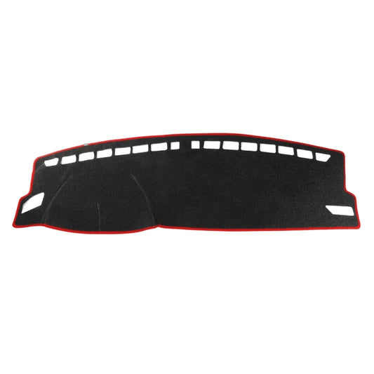 Left-hand Drive Dark Mat Car Dashboard Cover Car Light Pad Instrument Panel Sunscreen Car Mats for Volkswagen Lavida 2018~2019 Year (Please note the model and year)(Red) by buy2fix