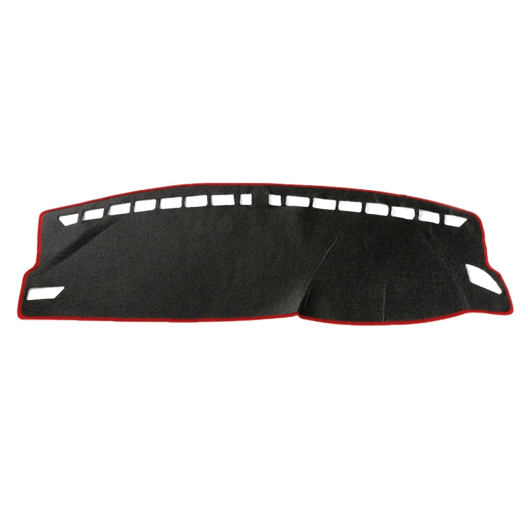 Left-hand Drive Dark Mat Car Dashboard Cover Car Light Pad Instrument Panel Sunscreen Car Mats for Volkswagen Lavida 2018~2019 Year (Please note the model and year)(Red) by buy2fix