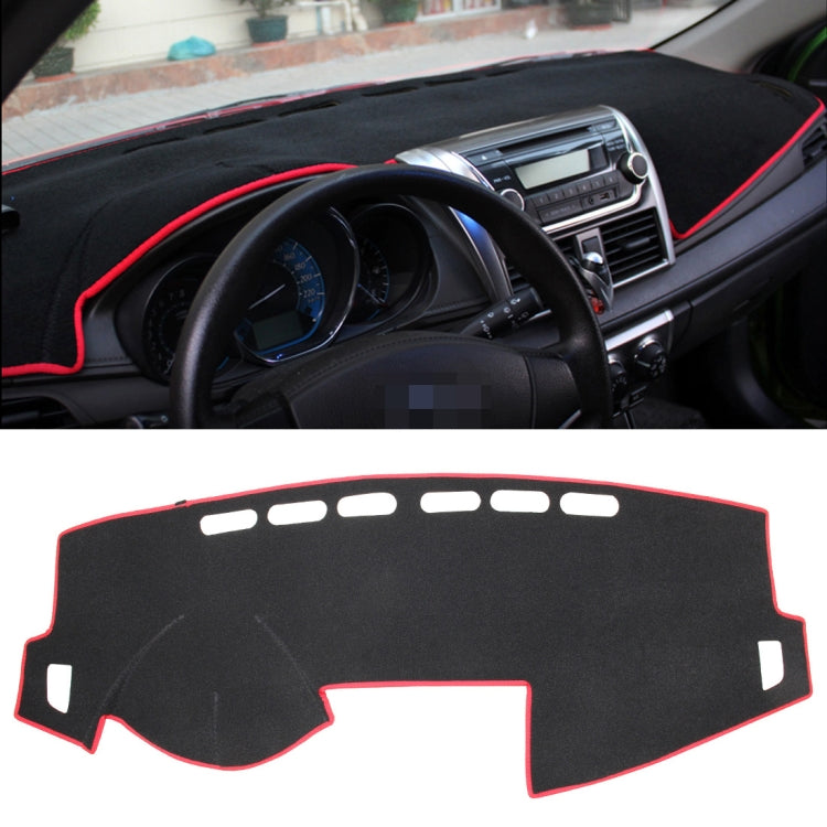 Left-hand Drive Dark Mat Car Dashboard Cover Car Light Pad Instrument Panel Sunscreen Car Mats for Trumpchi (Please note the model and year)(Red) by buy2fix