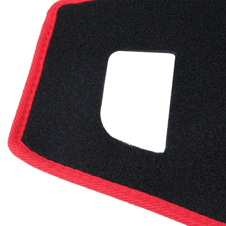 Left-hand Drive Dark Mat Car Dashboard Cover Car Light Pad Instrument Panel Sunscreen Car Mats for Trumpchi (Please note the model and year)(Red) by buy2fix