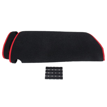 Left-hand Drive Dark Mat Car Dashboard Cover Car Light Pad Instrument Panel Sunscreen Car Mats for Trumpchi (Please note the model and year)(Red) by buy2fix