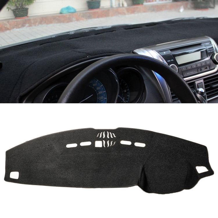 Left-hand Drive Dark Mat Car Dashboard Cover Car Light Pad Instrument Panel Sunscreen Car Mats for Land Rover Discovery 4, Please note the model and year(Black) by buy2fix