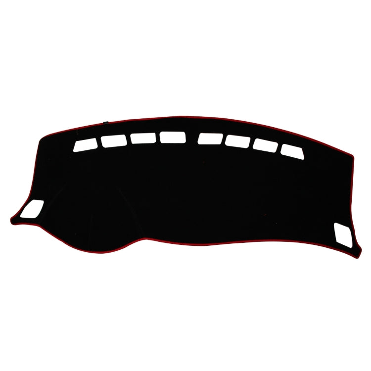 Left-hand Drive Car Light Pad Instrument Panel Sunscreen Mats Hood Cover for Nissan 14 Sylphy (Please note the model and year)(Red) by buy2fix