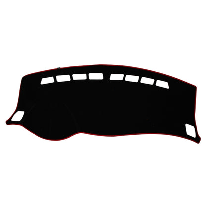 Left-hand Drive Car Light Pad Instrument Panel Sunscreen Mats Hood Cover for Nissan 14 Sylphy (Please note the model and year)(Red) by buy2fix