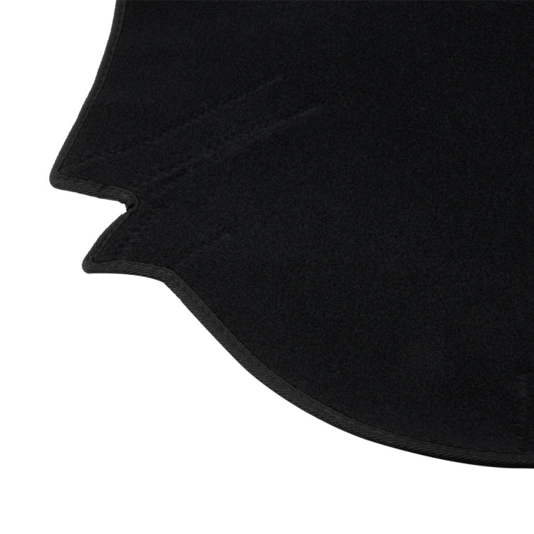 Left-hand Drive Car Light Instrument Panel Sunscreen Dashboard Mats Cover for Kia K2, Please Note Model and Year(Black) by buy2fix