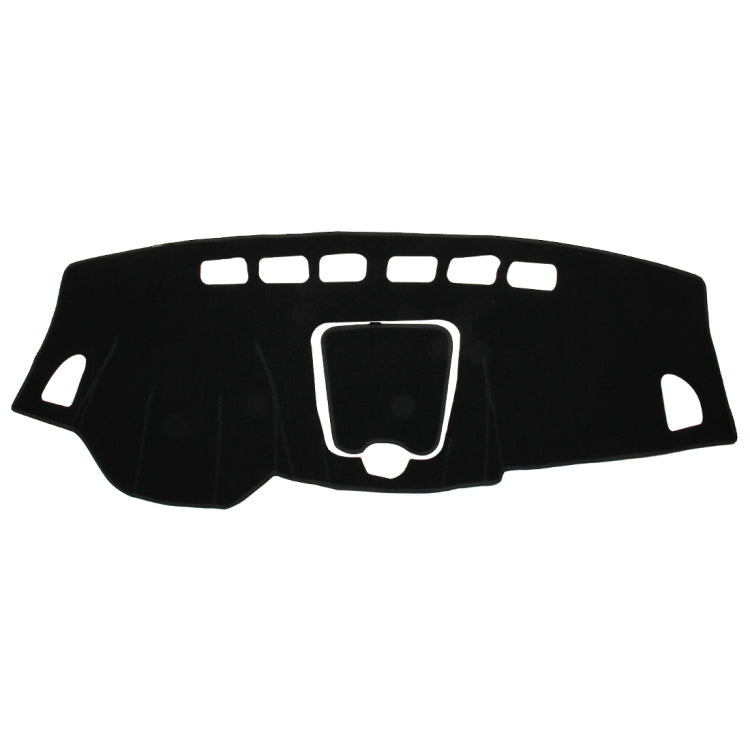 Left-hand Drive Car Light Instrument Panel Sunscreen Dark Mats Cover for Venucia B50 / R50(Black) by buy2fix