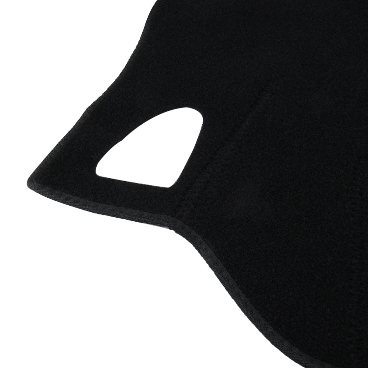 Left-hand Drive Car Light Instrument Panel Sunscreen Dark Mats Cover for Venucia B50 / R50(Black) by buy2fix