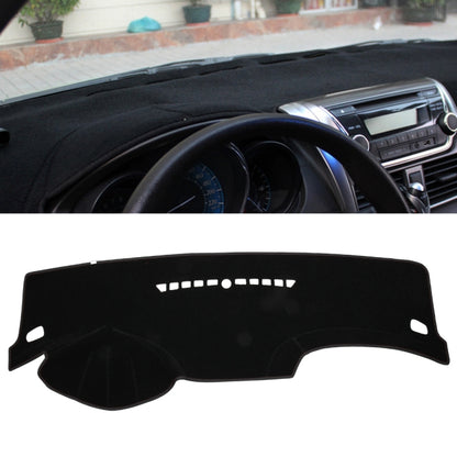 Left-hand Drive Car Light Instrument Panel Sunscreen Dashboard Mats Cover for Chevrolet Cruze (2015), Please Note Model and Year(Black) by buy2fix