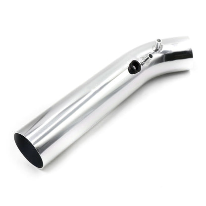 Universal  Air Intakes Short Cold Racing Aluminium Air Intake Pipe Hose with Cone Filter Kit System(Silver) - Air Intake System by buy2fix | Online Shopping UK | buy2fix