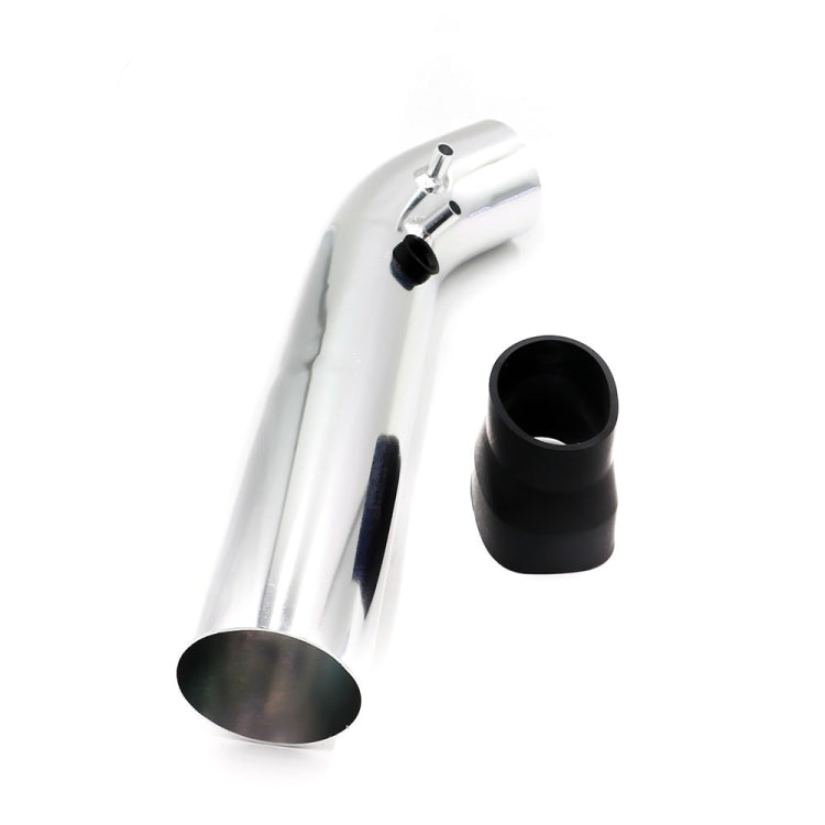 Universal  Air Intakes Short Cold Racing Aluminium Air Intake Pipe Hose with Cone Filter Kit System(Silver) - Air Intake System by buy2fix | Online Shopping UK | buy2fix