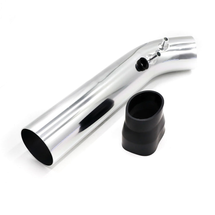 Universal  Air Intakes Short Cold Racing Aluminium Air Intake Pipe Hose with Cone Filter Kit System(Silver) - Air Intake System by buy2fix | Online Shopping UK | buy2fix