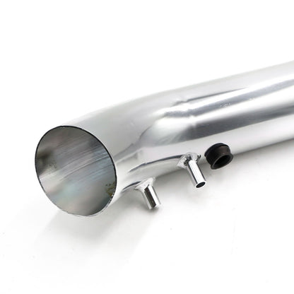 Universal  Air Intakes Short Cold Racing Aluminium Air Intake Pipe Hose with Cone Filter Kit System(Silver) - Air Intake System by buy2fix | Online Shopping UK | buy2fix