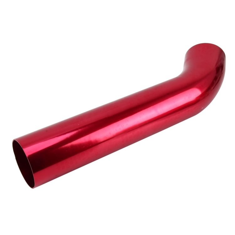 Universal Air Intakes Short Cold Racing Aluminium Air Intake Pipe Hose with Cone Filter Kit System(Red) by buy2fix