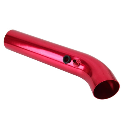 Universal Air Intakes Short Cold Racing Aluminium Air Intake Pipe Hose with Cone Filter Kit System(Red) by buy2fix