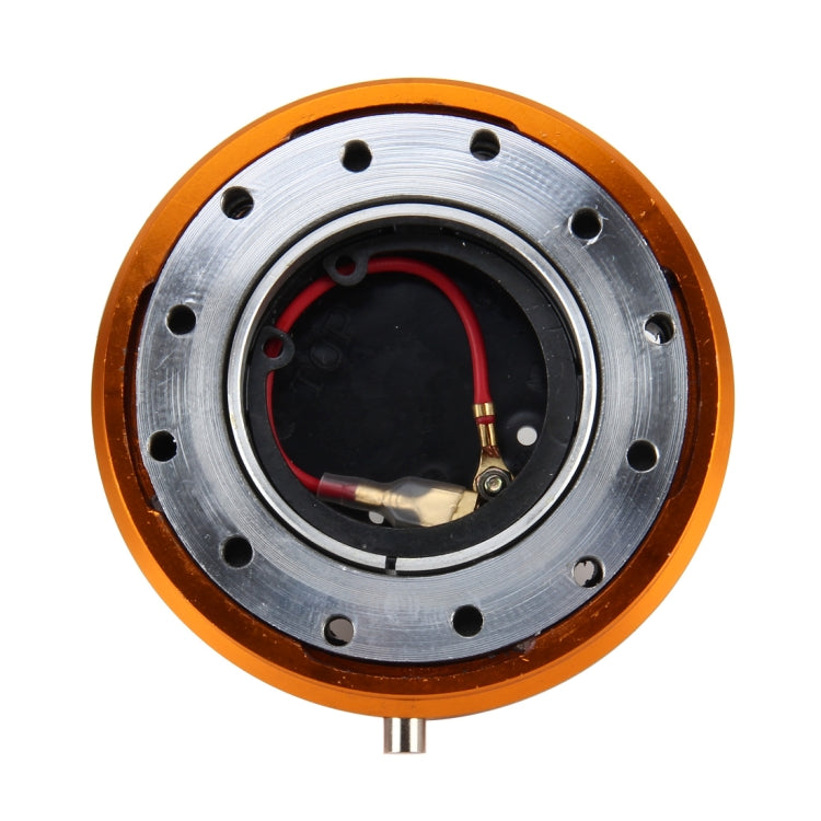 Universal Billet Aluminum Thin Version Auto Steering Wheel Quick Release Kit with Security Lock for Modified and Racing Car by buy2fix