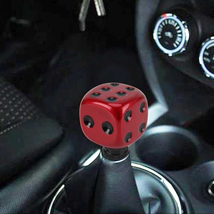 Universal Dice Shape Car Gear Shift Knob Modified Car Gear Shift Knob Auto Transmission Shift Lever Knob Gear Knobs by buy2fix
