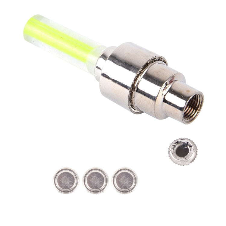 2 PCS Wheel Tyre Lamp With Battery for Car / Motorbike / Bike(Yellow Light) by buy2fix